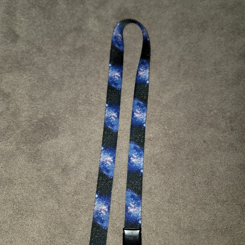 Carbon Galaxy Print Adjustable belt